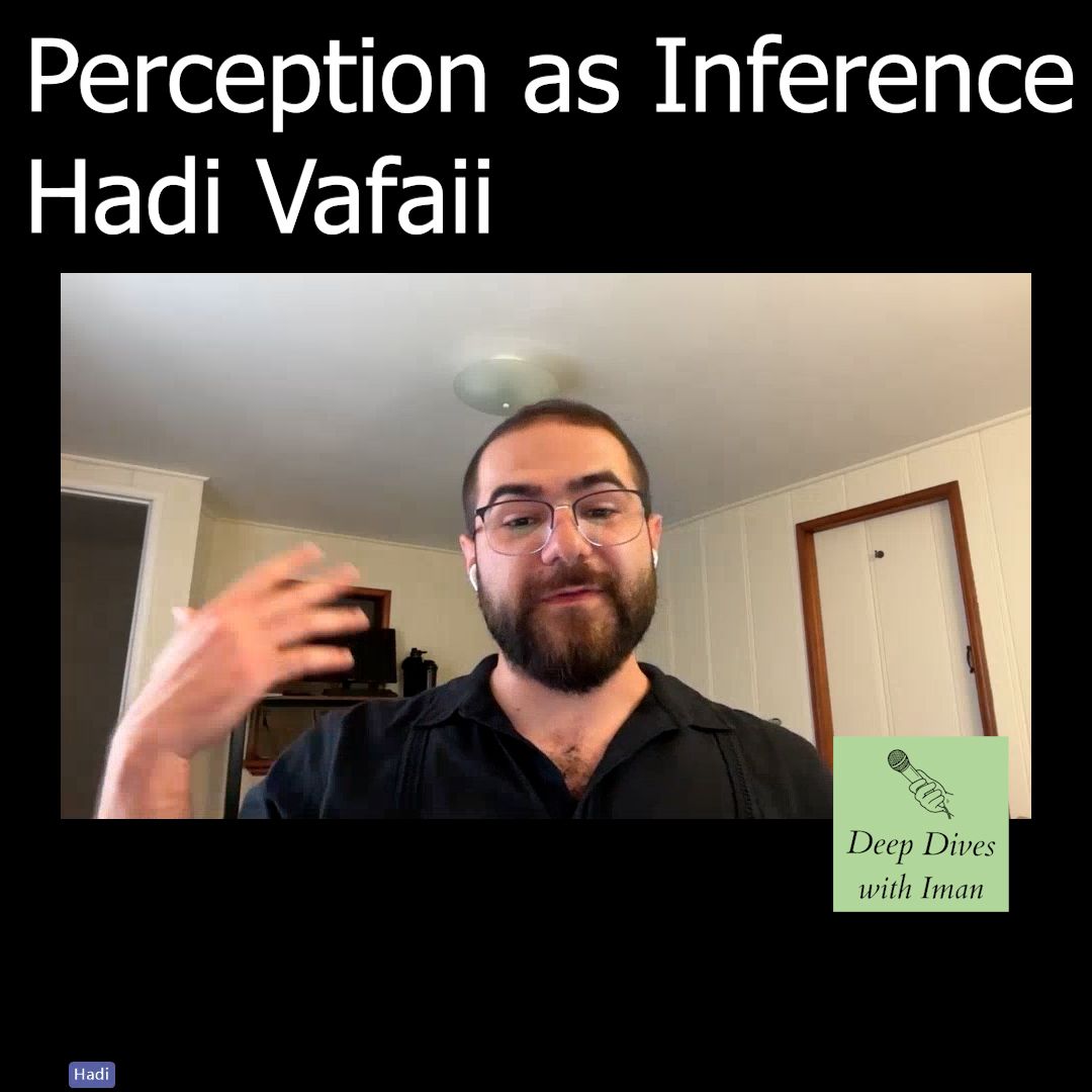 Perception as Inference with Dr. Hadi Vafaii